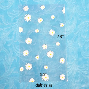 Open image in slideshow, Printed Daisy Cello Bags
