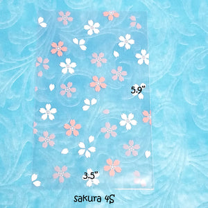 Open image in slideshow, Printed Sakura Cello Bags
