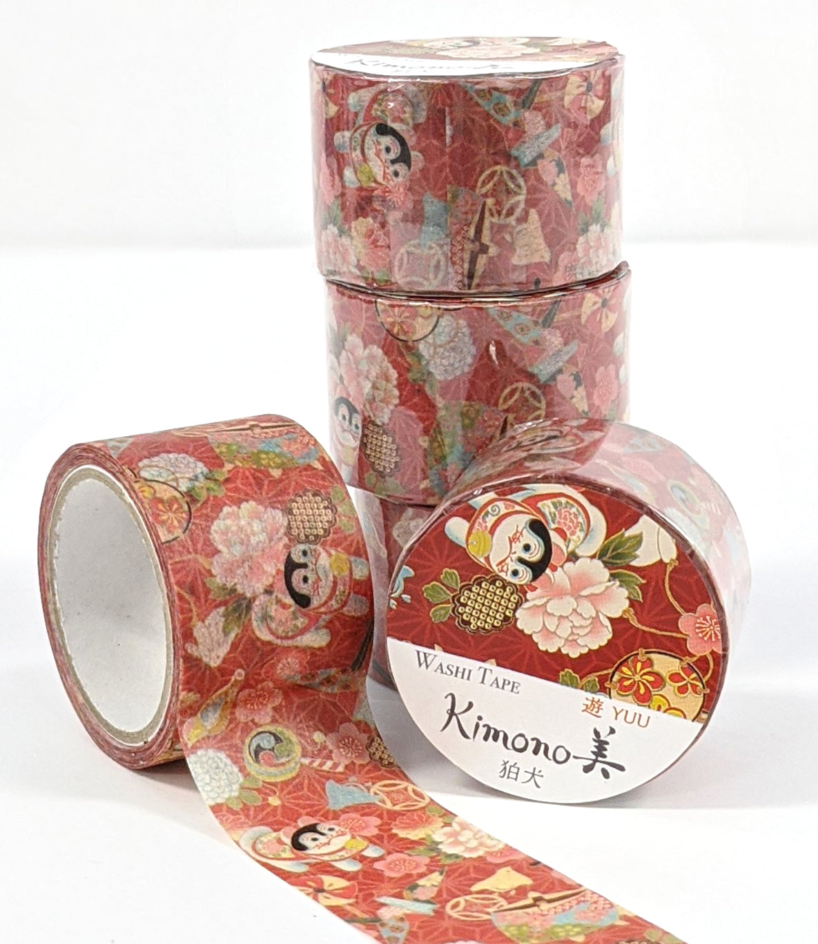 Kimono Yuu Guardian Dog 25mm Washi Tape