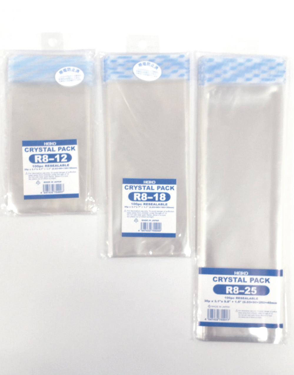 Crystal Pack Resealable 8 series